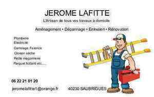 Jerome Lafitte Saubrigues, Rénovation de toiture