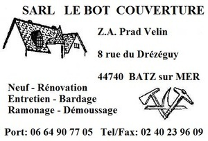 Clément Le Bot Batz-sur-Mer, Rénovation de toiture
