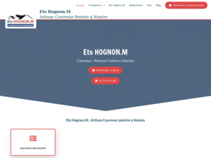 Ets Hognon Nantes, Rénovation de toiture